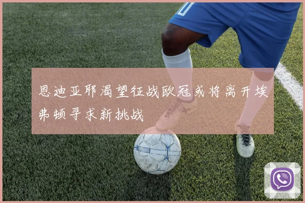 恩迪亚耶渴望征战欧冠或将离开埃弗顿寻求新挑战